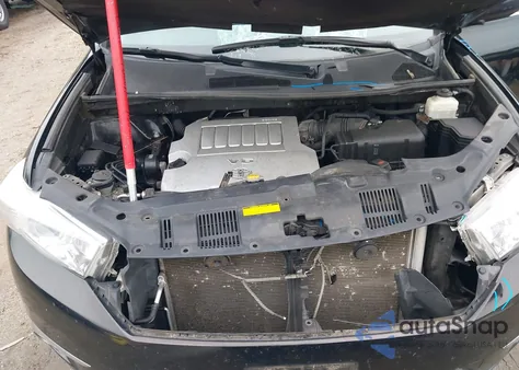 2013 Toyota Highlander Se V6 from USA, damaged, VIN 5TDBK3EH6DS261543